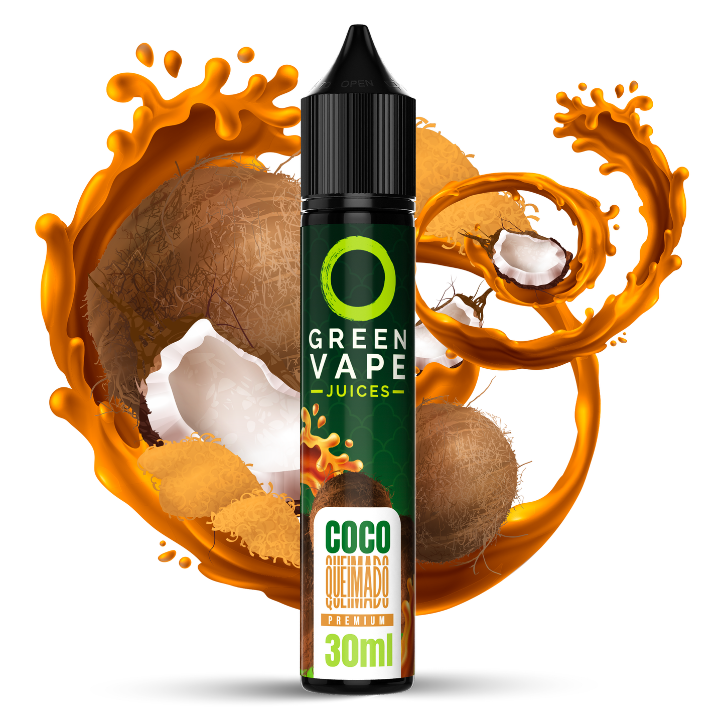 Coco queimado